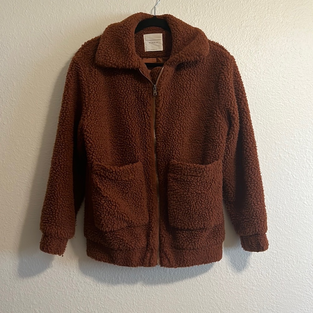 Sherpa brown jacket